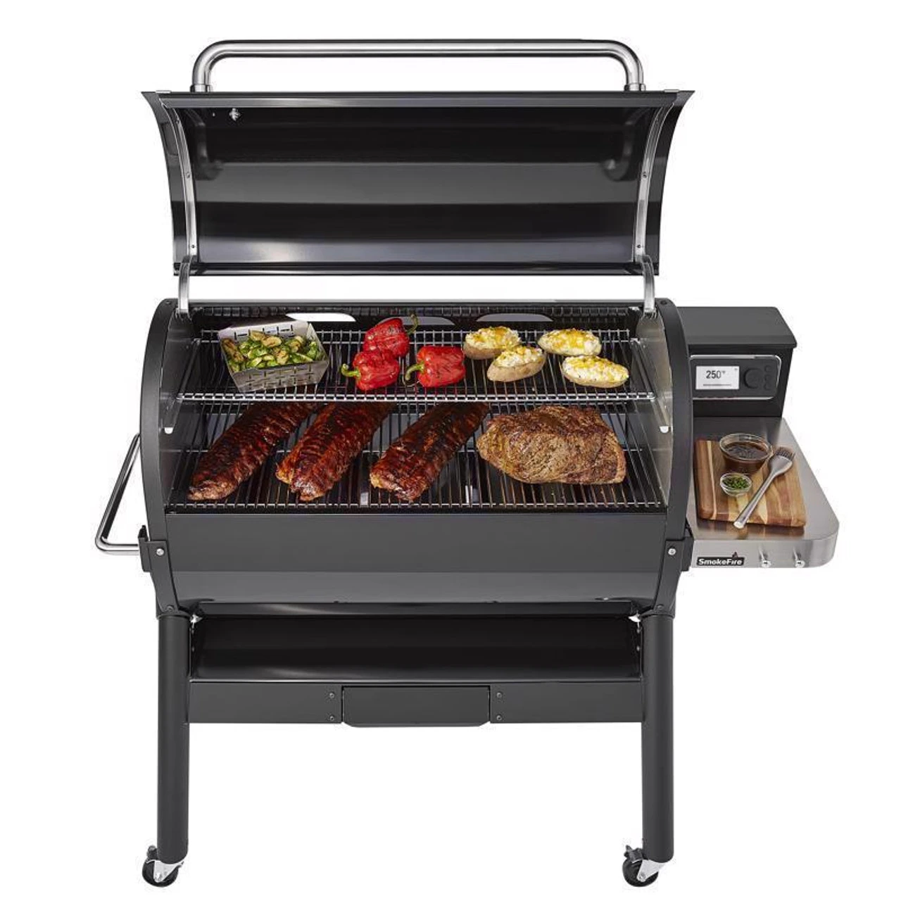Weber 23510201 SmokeFire EX6 2nd Gen Wood Pellet WiFi Grill 4 Weber 23510201 SmokeFire EX6 2nd Gen Wood Pellet WiFi Grill - Image 2