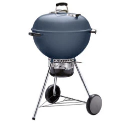 Weber 22 In. Master-Touch Charcoal Grill Slate Blue