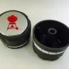 91537 Weber Summit Control Knob Gray 2007 And Newer - Set Of Two -Outdoor Grilling - Weber Weber Summit Knob 91537 53729.1693322687.1500.1500