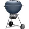 Weber Master-Touch Charcoal Grill 22" - Slate Blue -Outdoor Grilling - Weber frfbiqlcuava