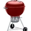 Weber Original Kettle Premium Charcoal Grill - 22" Crimson -Outdoor Grilling - Weber frjaxhzkxlsa
