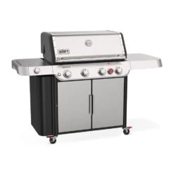 Weber GENESIS S-435 Gas Grill - Stainless Steel LP 10 Weber GENESIS S-435 Gas Grill - Stainless Steel LP -Outdoor Grilling - Weber mecexdqtfiya