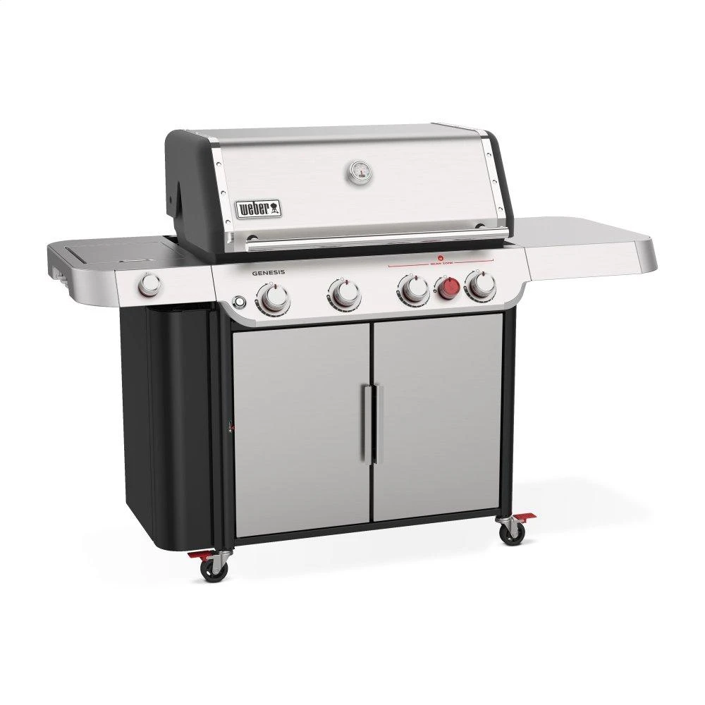 Weber GENESIS S-435 Gas Grill - Stainless Steel LP 5 Weber GENESIS S-435 Gas Grill - Stainless Steel LP - Image 3