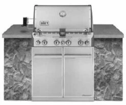 Weber SUMMIT® S-460™ NATURAL GAS GRILL - STAINLESS STEEL