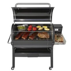 Weber Smokefire EX6 Wood Pellet Grill - Black -Outdoor Grilling - Weber meeapervjwpq