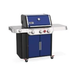 Weber GENESIS E-335 Gas Grill - Deep Ocean Blue LP -Outdoor Grilling - Weber meemmktexxih