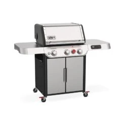 Weber GENESIS SX-325s Smart Gas Grill - Stainless Steel LP -Outdoor Grilling - Weber mefhsytevmny