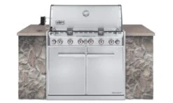 Weber SUMMIT® S-660™ NATURAL GAS GRILL - STAINLESS STEEL