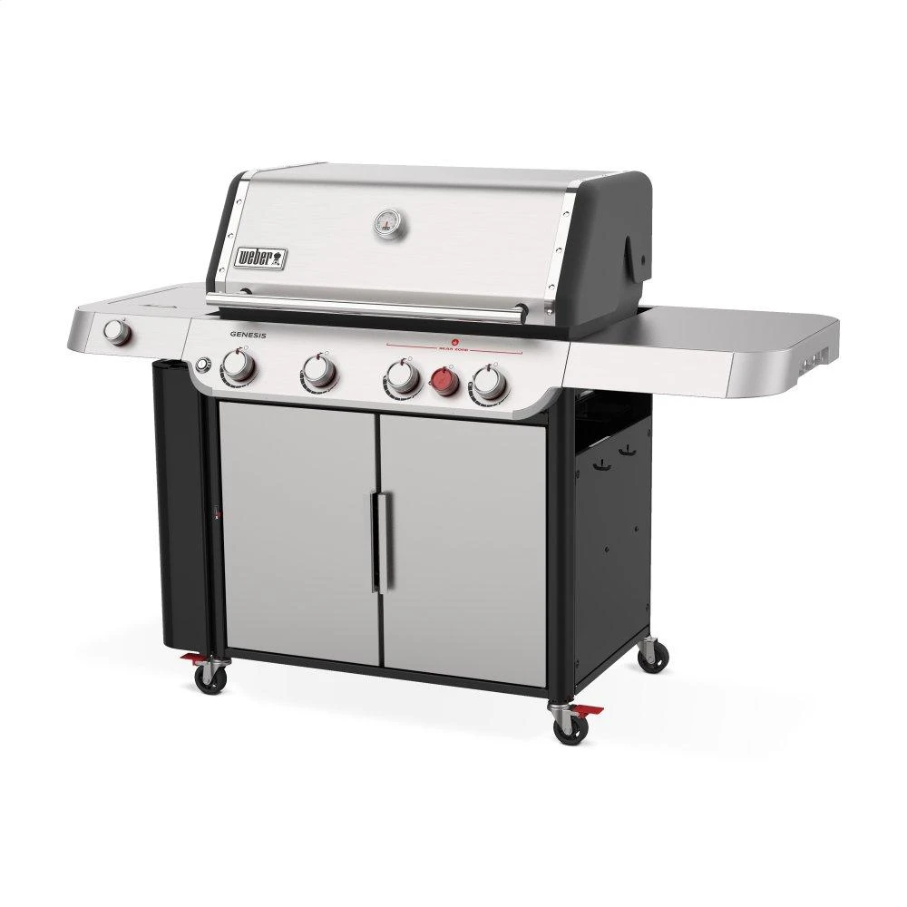 Weber GENESIS S-435 Gas Grill - Stainless Steel LP 4 Weber GENESIS S-435 Gas Grill - Stainless Steel LP - Image 2