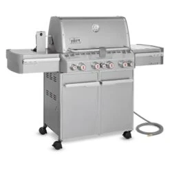 Weber Summit® S-470 Gas Grill - Stainless Steel Natural Gas -Outdoor Grilling - Weber mehttglbdwvg