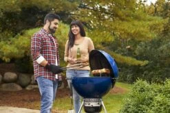 Weber Master-Touch Charcoal Grill 22" - Deep Ocean Blue -Outdoor Grilling - Weber mepmvsmepqnw
