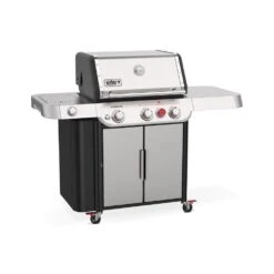 Weber GENESIS S-335 Gas Grill - Stainless Steel LP -Outdoor Grilling - Weber mereunltlavd