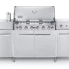 Weber SUMMIT® GRILL CENTER NATURAL GAS - STAINLESS STEEL -Outdoor Grilling - Weber mesaqiahiwpf