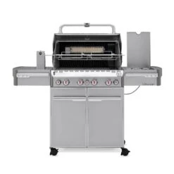 Weber Summit® S-470 Gas Grill - Stainless Steel LP -Outdoor Grilling - Weber mesplmuwvwvh