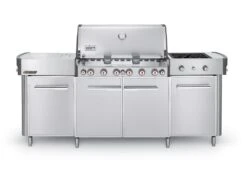 Weber SUMMIT® GRILL CENTER LP GAS - STAINLESS STEEL