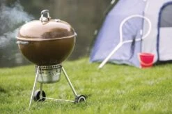Weber Original Kettle Premium Charcoal Grill - 22" Copper -Outdoor Grilling - Weber meyavhonffxc
