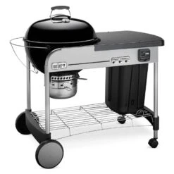 Weber Performer Premium Freestanding Charcoal Grill With Prep Area, 22-Inch (WEB-15401001) -Outdoor Grilling - Weber web 15401001 c 05 22