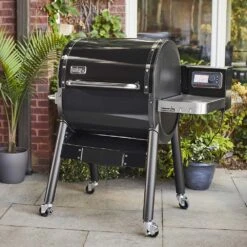 Weber SmokeFire EX4 Freestanding Pellet Grill, 24-Inch (WEB-22510201) -Outdoor Grilling - Weber web 22510201 c 05 22