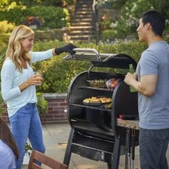 Weber SmokeFire EX4 Freestanding Pellet Grill, 24-Inch (WEB-22510201) -Outdoor Grilling - Weber web 22510201 d 05 22