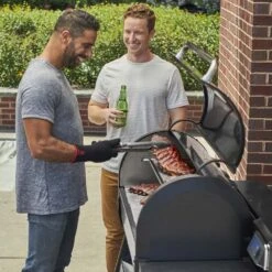 Weber SmokeFire EX6 Freestanding Pellet Grill, 36-Inch (WEB-23510201) -Outdoor Grilling - Weber web 23510201 ls b 05 22