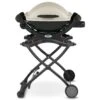 Weber Q1000 Portable Propane Gas Grill On Scissor Cart (WEB-50060001-WEB-6557) -Outdoor Grilling - Weber web 50060001 web 6557 a 05 22