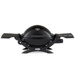 Weber Q1200 Portable Propane Gas Grill With Side Tables (WEB-Q1200)