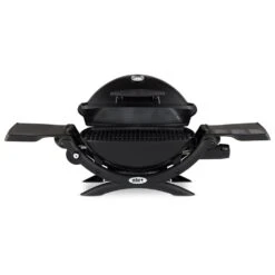 Weber Q1200 Portable Propane Gas Grill With Side Tables (WEB-Q1200) -Outdoor Grilling - Weber web 51010001 d 05 22