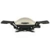 Weber Q2000 Portable Propane Gas Grill With Side Tables (WEB-53060001) -Outdoor Grilling - Weber web 53060001 a 05 22
