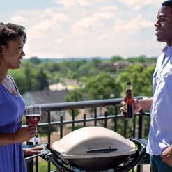 Weber Q2000 Portable Propane Gas Grill With Side Tables On Scissor Cart (WEB-53060001-WEB-6557) 10 Weber Q2000 Portable Propane Gas Grill With Side Tables On Scissor Cart (WEB-53060001-WEB-6557) -Outdoor Grilling - Weber web 53060001 ls a 05 22 2