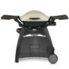 Weber Q2200 Portable Propane Gas Grill With Side Tables On Q Cart (WEB-54060001-WEB-6525) -Outdoor Grilling - Weber web 53060001 web 6525 a 05 22