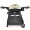 Weber Q2000 Portable Propane Gas Grill With Side Tables On Q Cart (WEB-53060001-WEB-6525) 1 Weber Q2000 Portable Propane Gas Grill With Side Tables On Q Cart (WEB-53060001-WEB-6525) -Outdoor Grilling - Weber web 54060001 web 6525 a 05 22