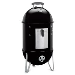 Weber Smokey Mountain Cooker Charcoal Smoker, 14-Inch (WEB-711001) -Outdoor Grilling - Weber web 711001 c 05 22
