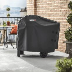 Weber Premium Grill Cover For Pulse 2000 Grill On Cart (WEB-7181) -Outdoor Grilling - Weber web 7181 c 05 22
