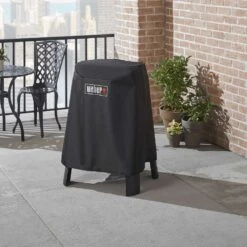 Weber Premium Grill Cover For Lumin And Lumin Compact Grills On Stands (WEB-7196) -Outdoor Grilling - Weber web 7196 d 04 23