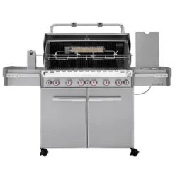 Weber Summit 6-Burner Freestanding Gas Grill With Rotisserie, Sear Station And Side Burner (WEB-E-S-670) -Outdoor Grilling - Weber web 7370001 d 05 22