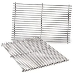 Weber Stainless Steel Cooking Grates For Genesis 300 Grills, Set Of 2