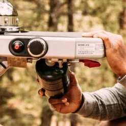 Weber Traveler Portable Propane Gas Grill With Side Table -Outdoor Grilling - Weber web 9010001 f 05 22