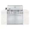 Weber Summit 6-Burner Built-In Gas Grill With Rotisserie, Sear Station And Access Doors (WEB-S-660) -Outdoor Grilling - Weber web s 660 config a 05 22